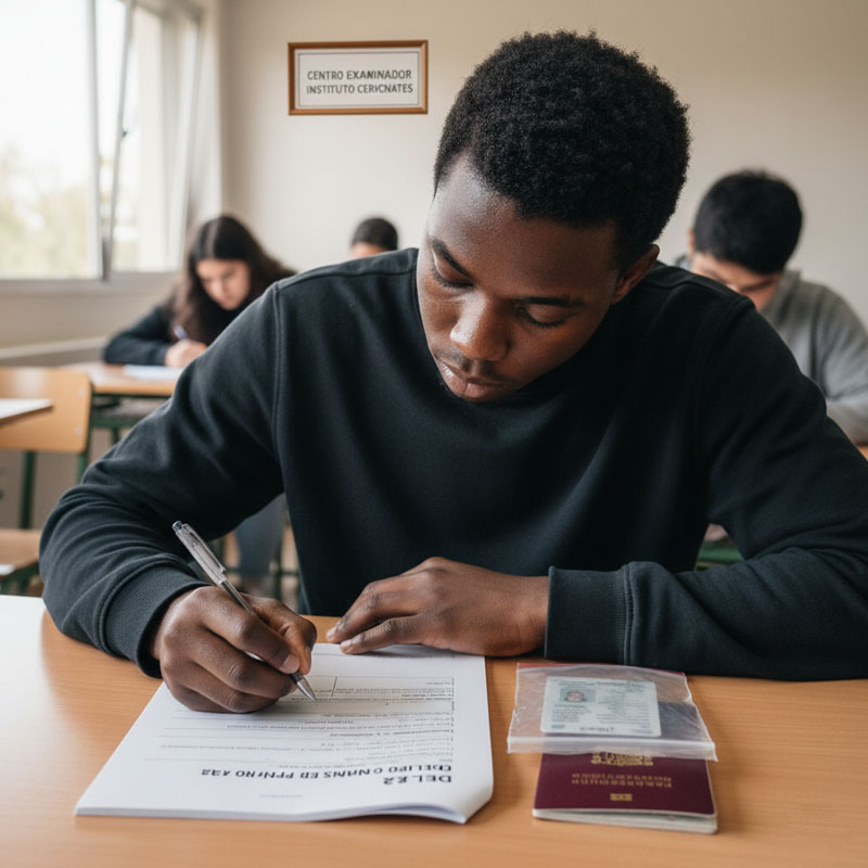 Inscripción Exámenes Cervantes